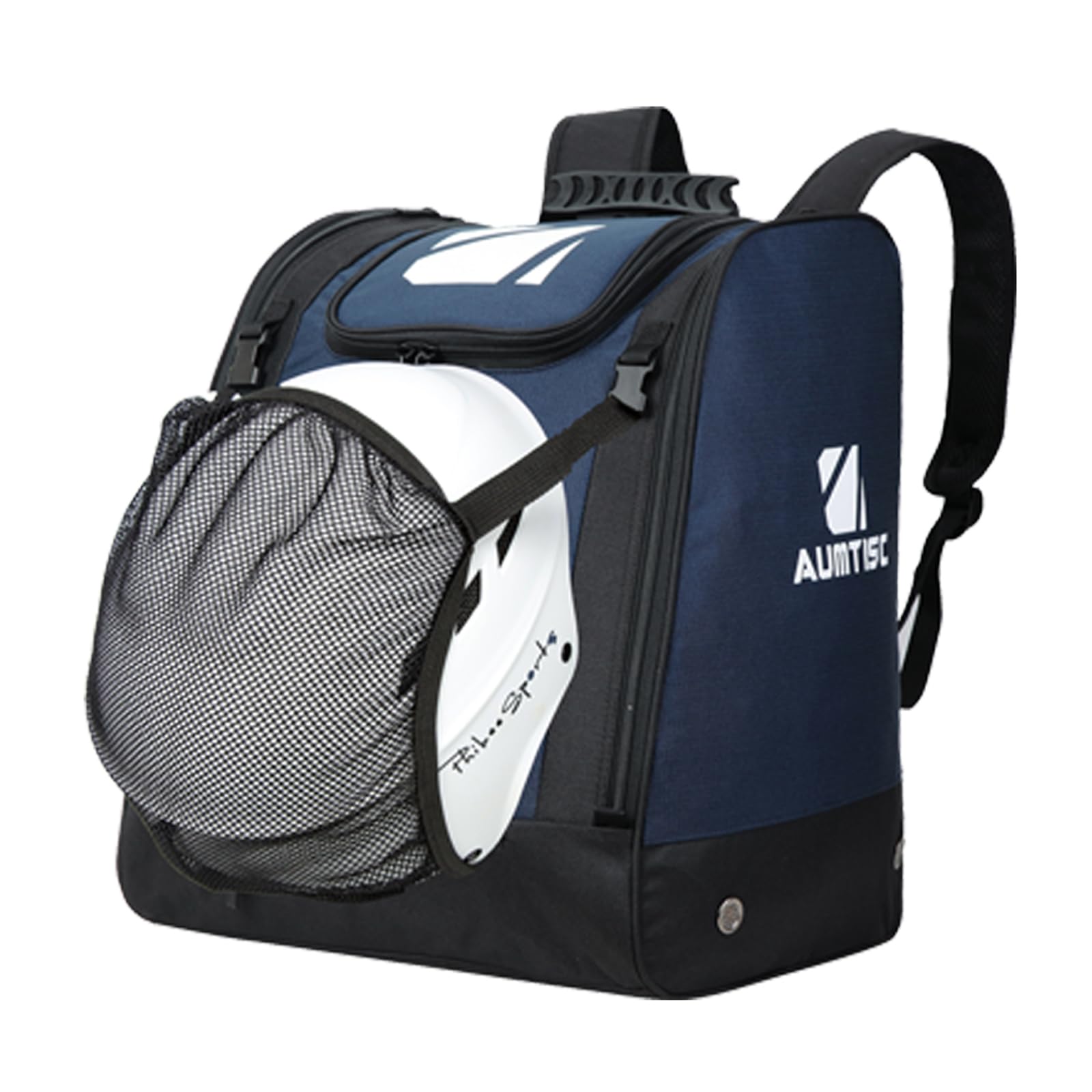 AUMTISC Mochila de esquí para esquí, Nieve, Equipo Deportivo, Bolsa de Viaje, Chaqueta, Casco, Gafas, Guantes y Accesorios