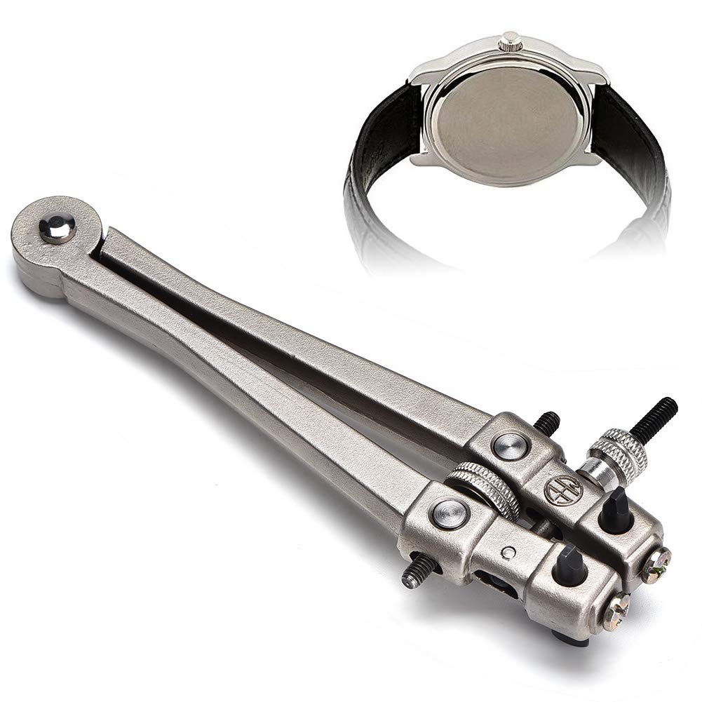 Minifinker V Shape Watchmaker Repair Tool, Professional Repair Wrench Remover Tool, Necessary Tools Watch Case Opener With A Diameter Of 20-45Mm, For Watchmaker