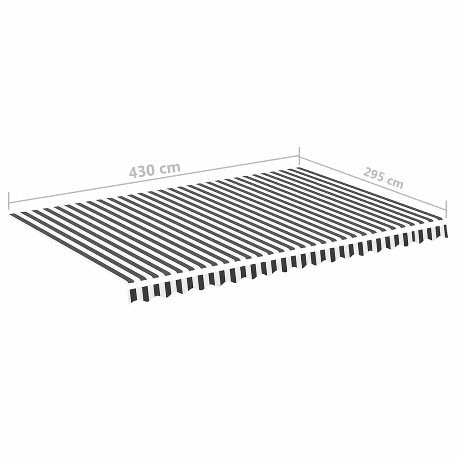 Zapasowa tkanina na baldachim przeciwsłoneczny, balkon, patio, do ogrodu, odporny na promieniowanie UV, wodoodporny materiał markizy, na taras i podwórko