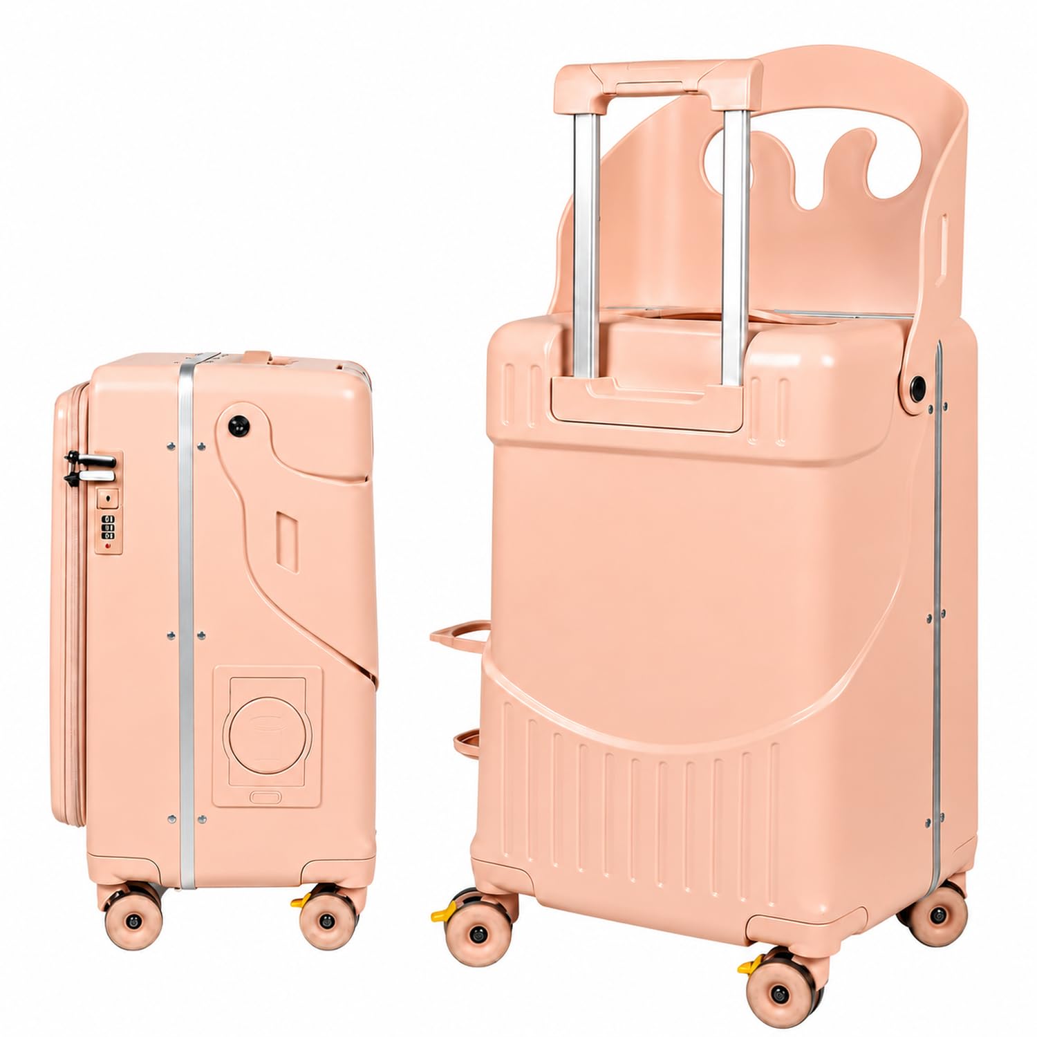 子供が乗れるキャリーケース クッションシート付き 機内持ち込み キャリーバッグ Amazon | [ChicCarry] 子供が乗れるキャリーケース クッションシート