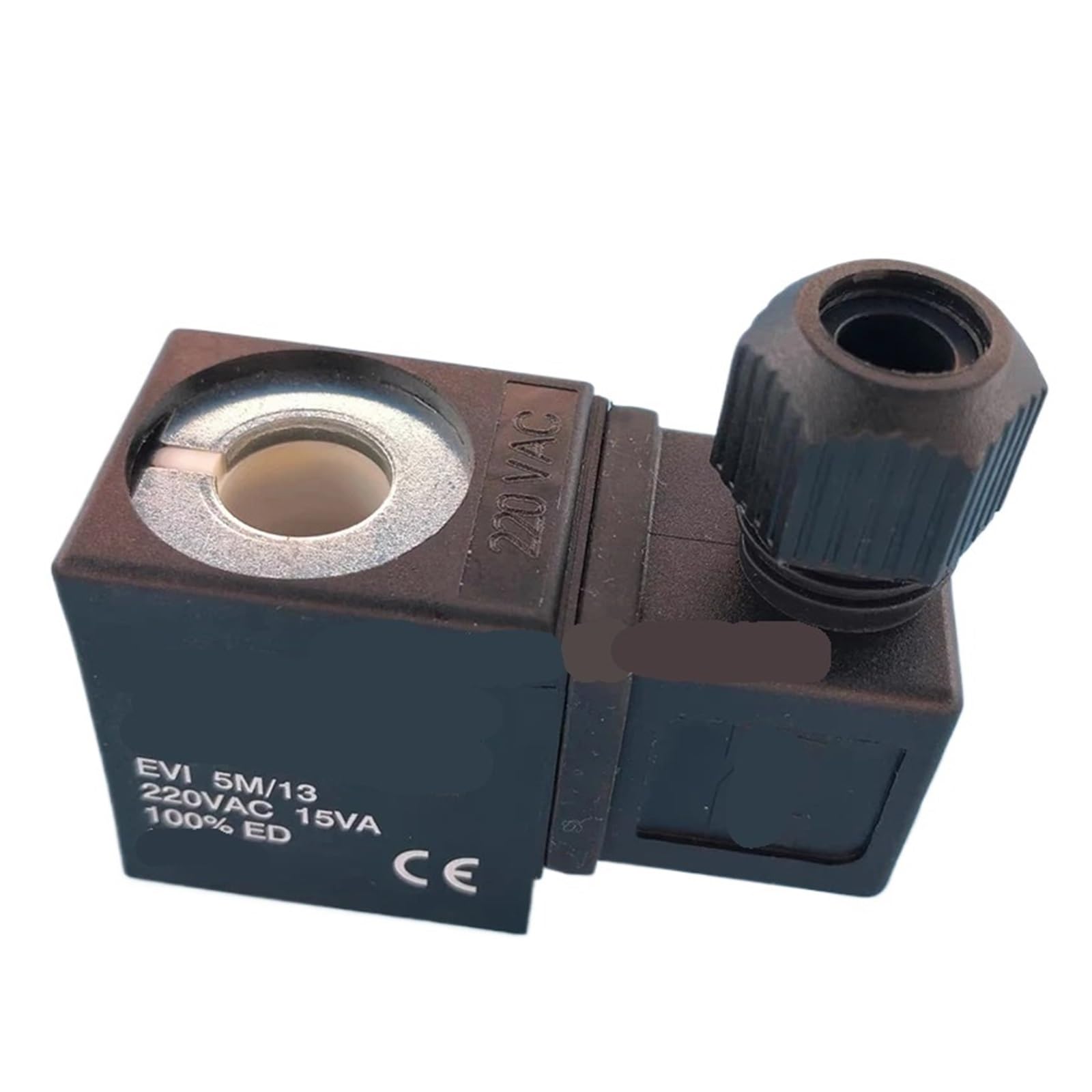 Xgteahhc Evi 5C13 Dc12v Evi5m/13 Ac220v Evi 5M/13 Solenoid Valve Coil Evi 5C13 Dc24v Evi5c13 Inner Aperture：13mm Height：40mm
