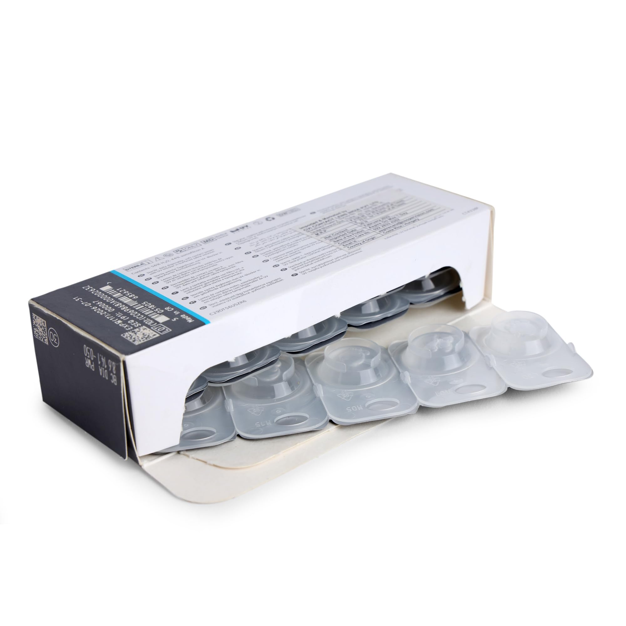Clariti 1 Day Multifocal Tageslinsen weich, 30 Stück, Presbyopia, Silikon-Hydrogel