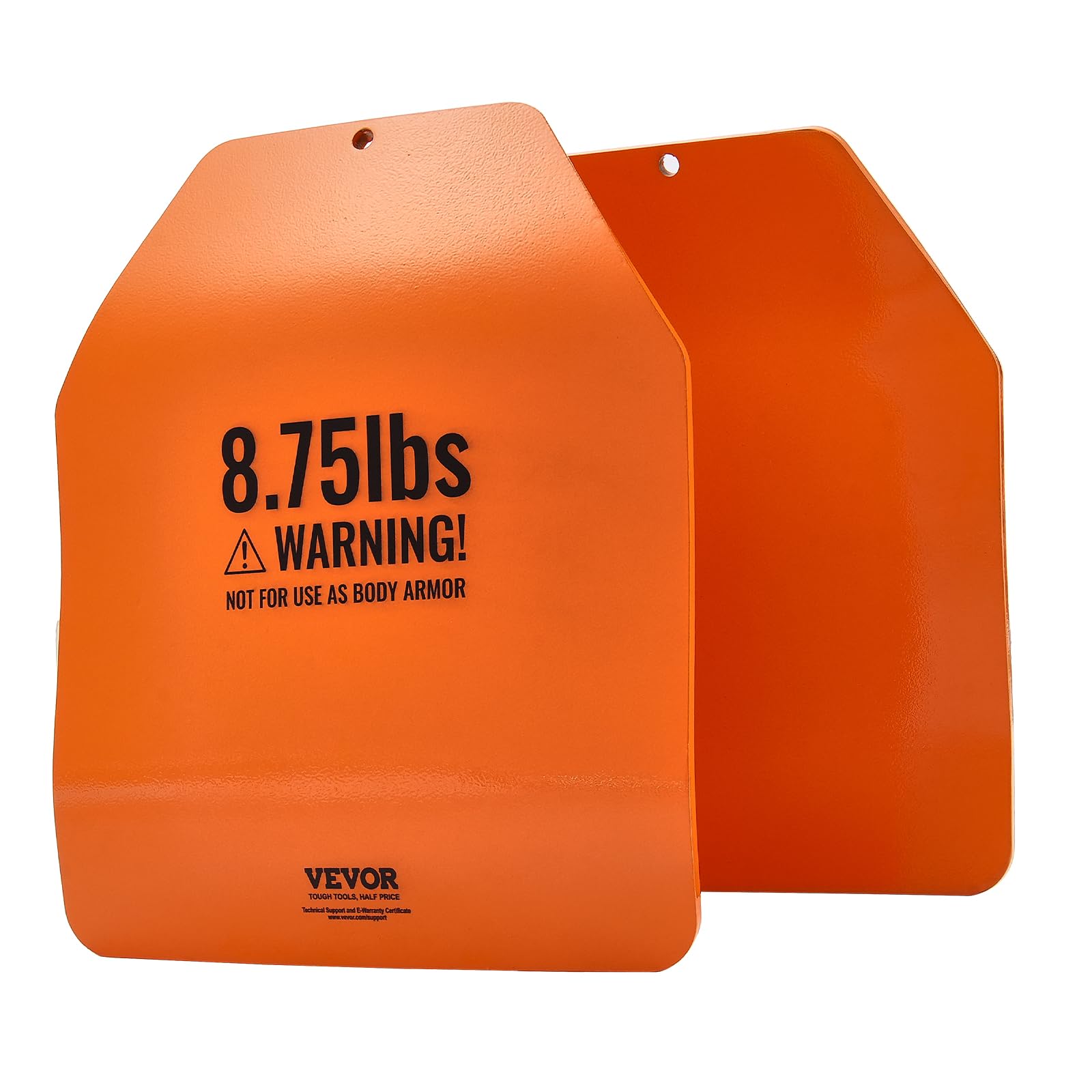 VEVOR Zakrzywione talerze obciążeniowe, pary 4 kg, stalowe płyty obciążeniowe, wyprofilowane, ergonomiczne dopasowanie, WOD, dodatkowy ciężar do kamizelki obciążeniowej, treningu siłowego, biegania,