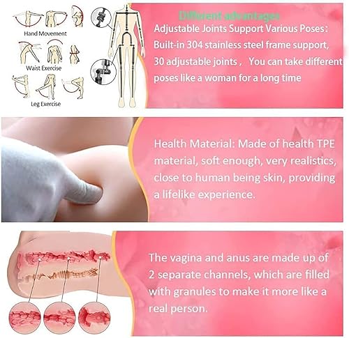 Miniatura 6 de Muñecas sexuales de cuerpo completo, torso femenino, muñecas sexuales para adultos, muñeca de tamaño completo, muñecas sexis para hombres con