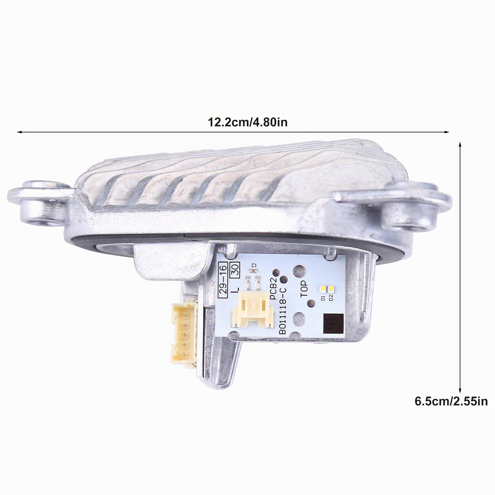 2 módulos de luz diurna LED con ojos angulares DRL para BMW Serie 2 F22 F23 izquierda derecha xenón balasto unidad de control de señal de giro 63117494851 63117494852 16507 90118700 90118701