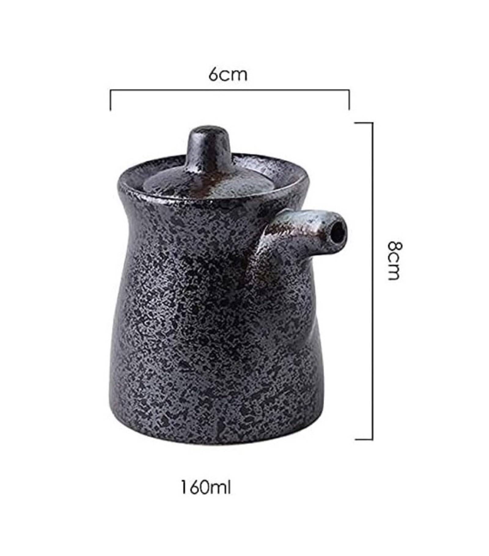Dosificador de Aceite y Vinagre Dispensador de Aceite y vinagre, vinagrera de Aceite/Salsa de Soja/vinagrera, condimento líquido for cocinar en la Cocina, 160ml cocinando