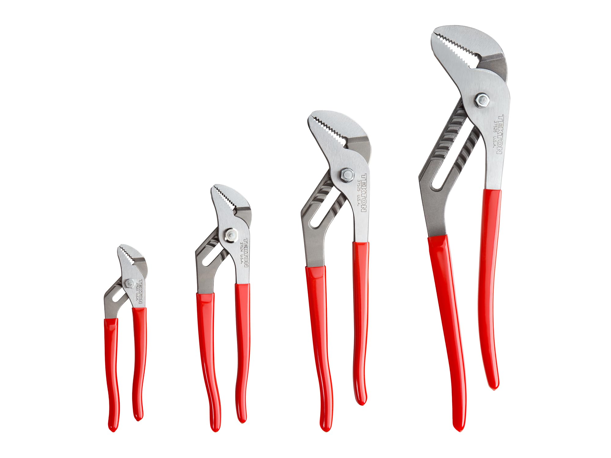 TEKTON Groove Joint Pliers Set, 4-Piece (7, 10, 13, 16 in.) | 90395