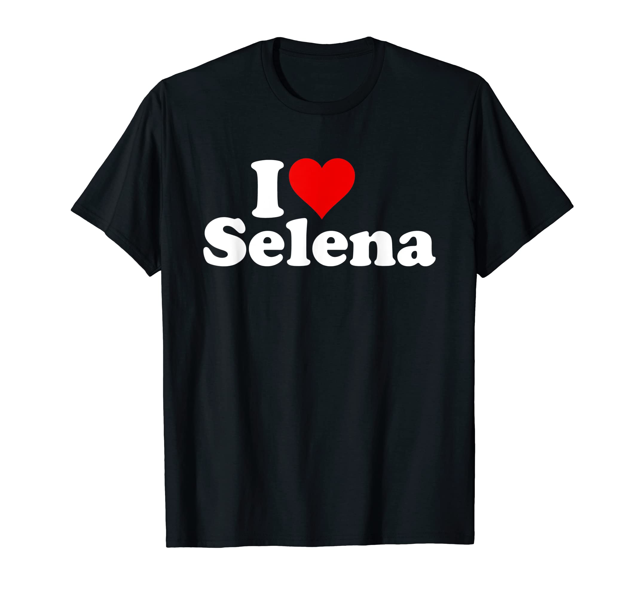 I LOVE HEART SELENAI HEART LOVE SELENA T-ShirtOEKO-TEX STANDARD 100