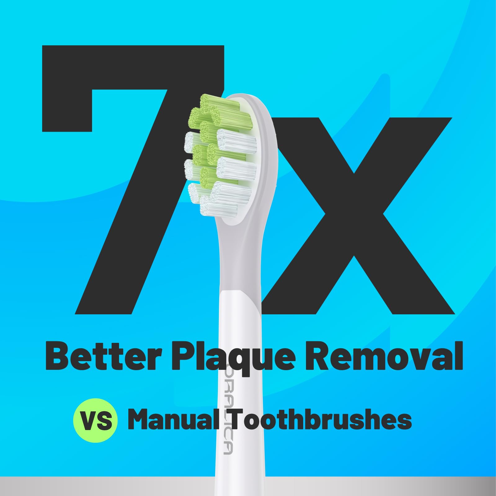 Cabezales de repuesto compatibles con Philips Sonicare W DiamondClean HX6062 HX6063 HX6064, blanqueamiento, eliminación de manchas de placa con cerdas medianas y goma limpiadora de lengua,