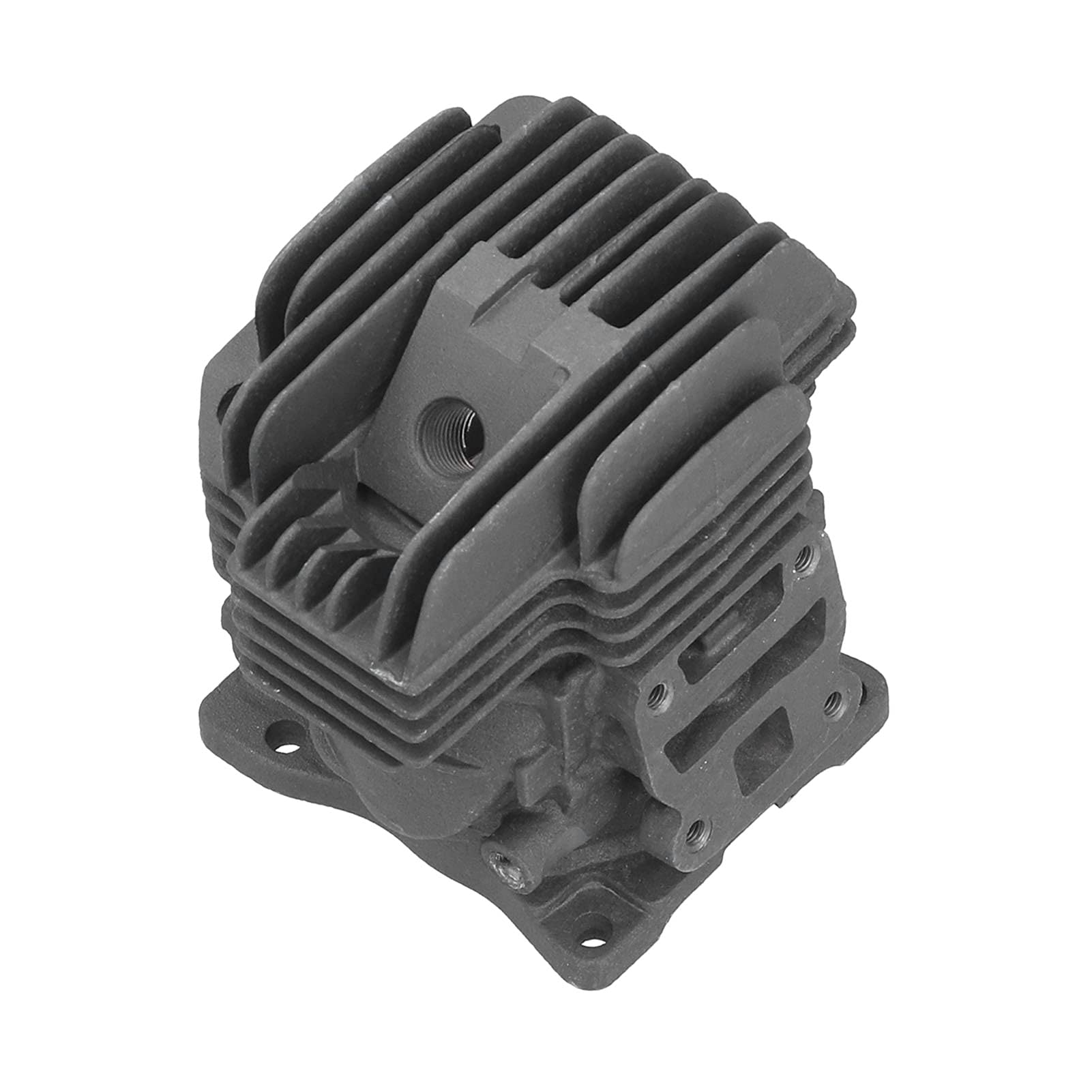 Aramox Zestaw Tłoka Cylindra 40mm Żelazny Zestaw do Przebudowy Cylindra Piły łańcuchowej ze Stopu Aluminium 1145 020 1200 do MS201 MS201T Naprawa i Wymiana Cięcia Ogrodowego