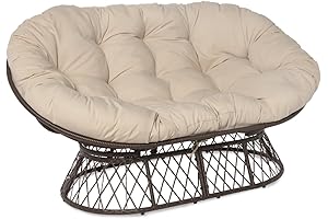 Milliard Double Papasan Chair Loveseat – The Perfect Spot to Snuggle Up with a Friend