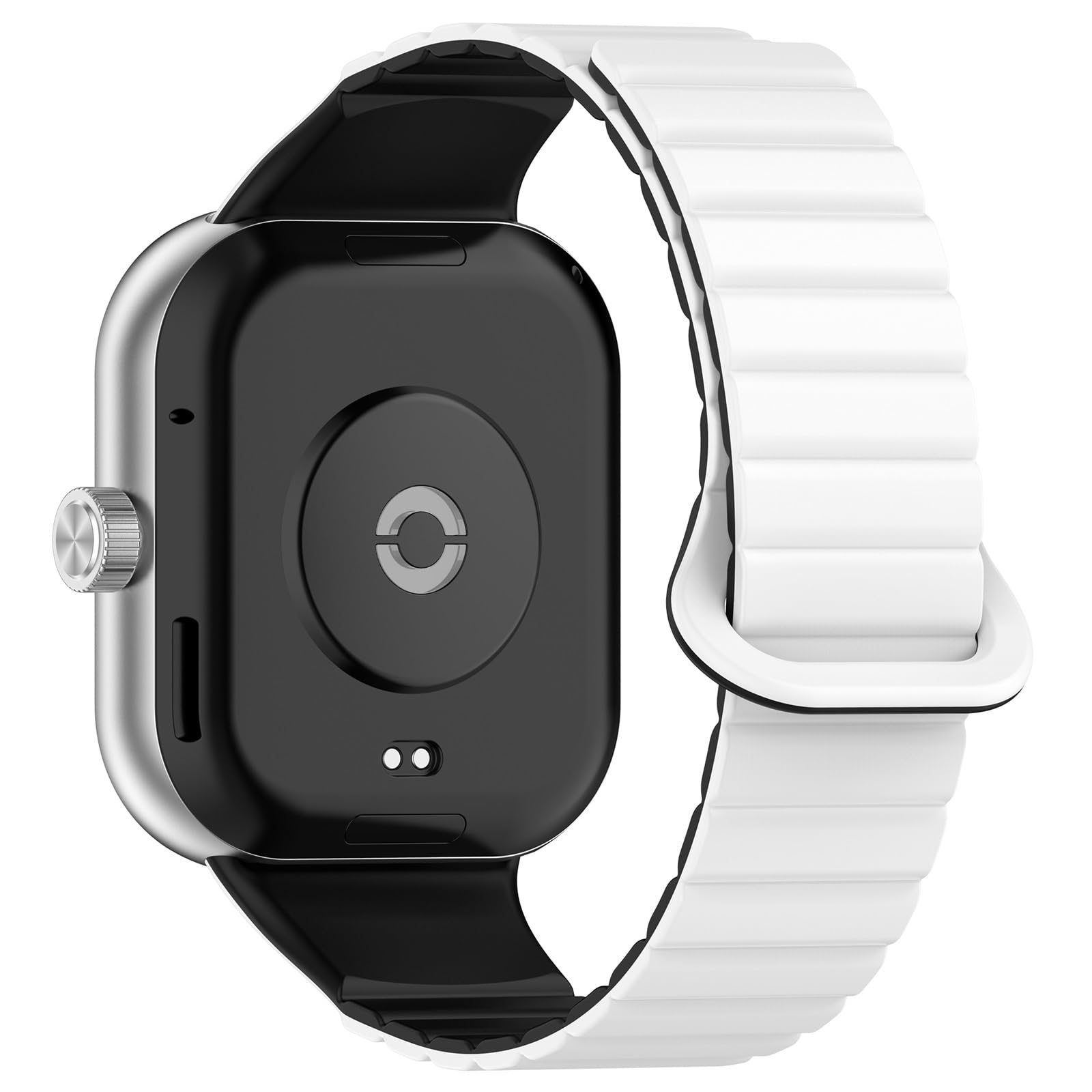 HQHYGM Silikonowy pasek magnetyczny do zegarka Redmi 4 Wymiana akcesoriów Inteligentna opaska na nadgarstek Miękka bransoletka sportowa Paski do zegarków Miband 8Pro