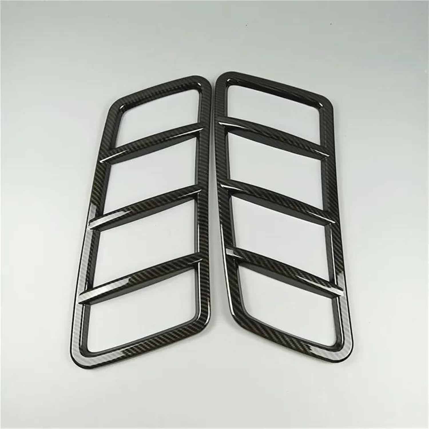for Mercedes for Benz for Ml Gl Gle Gls X166 W166 2Pcs Car Front Hood Air Conditioning Vent Frame Trim Car Hood Vent