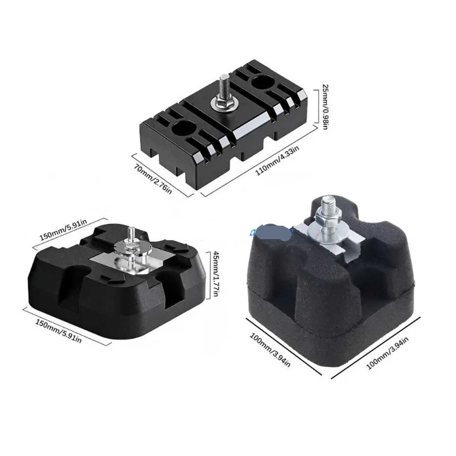 Cuscino for supporto for assorbimento degli urti for condizionatore d'aria da 4 pezzi(C)