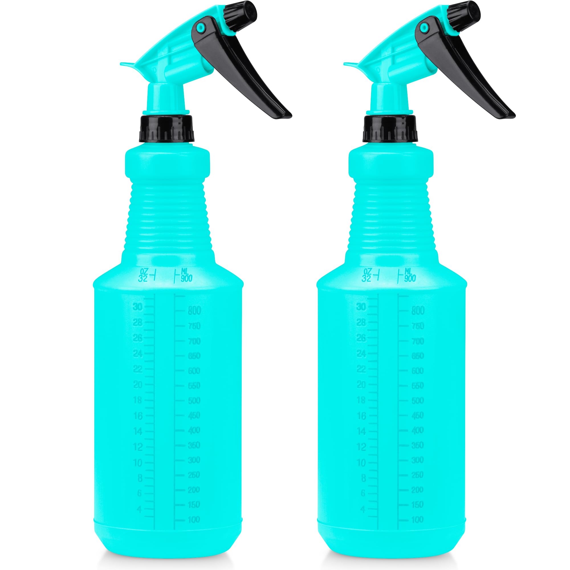 Flacon pulvérisateur anti-fuite DecorRack 850g avec buse réglable bleue