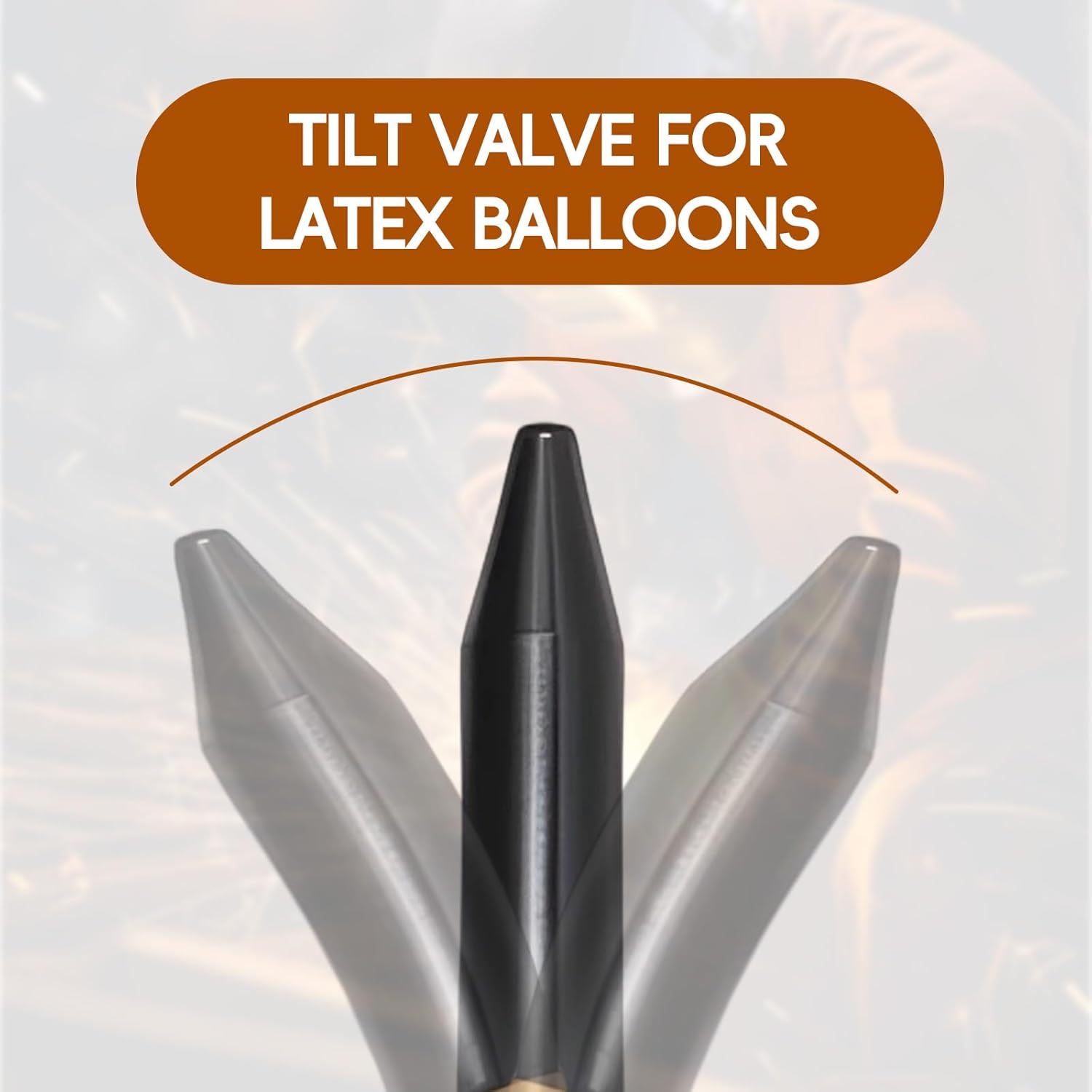 High Flow Foil and Latex Helium Balloon Inflator Regulator, 0-3000PSI with Pressure Gauge for CGA580 Tank Valve, Auto Foil Balloon Shut Off Valve