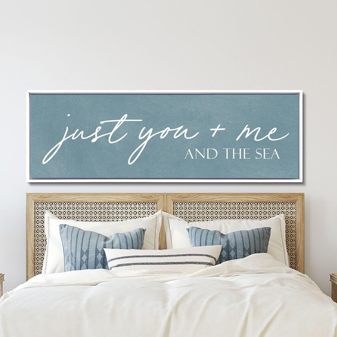 NATVVA Canvas Prints If You Want to Change the World Go Home and Love Your Family Sign Poster Wall Art Painting For Farmhouse Bedroom Decor Unframed