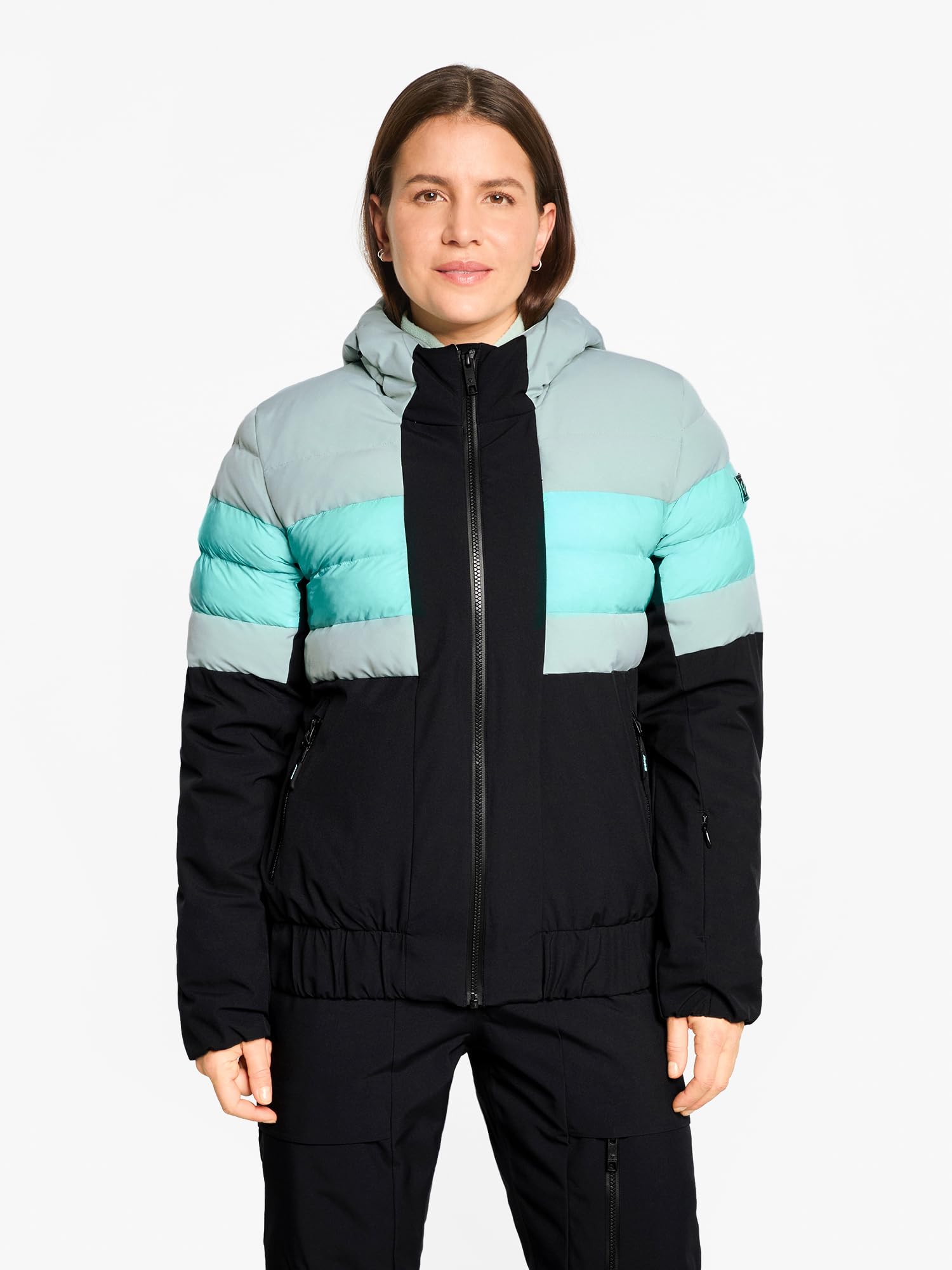Ziener Damen Tindia-z Ski Snowboard-Jacke | atmungsaktiv, wasserdicht