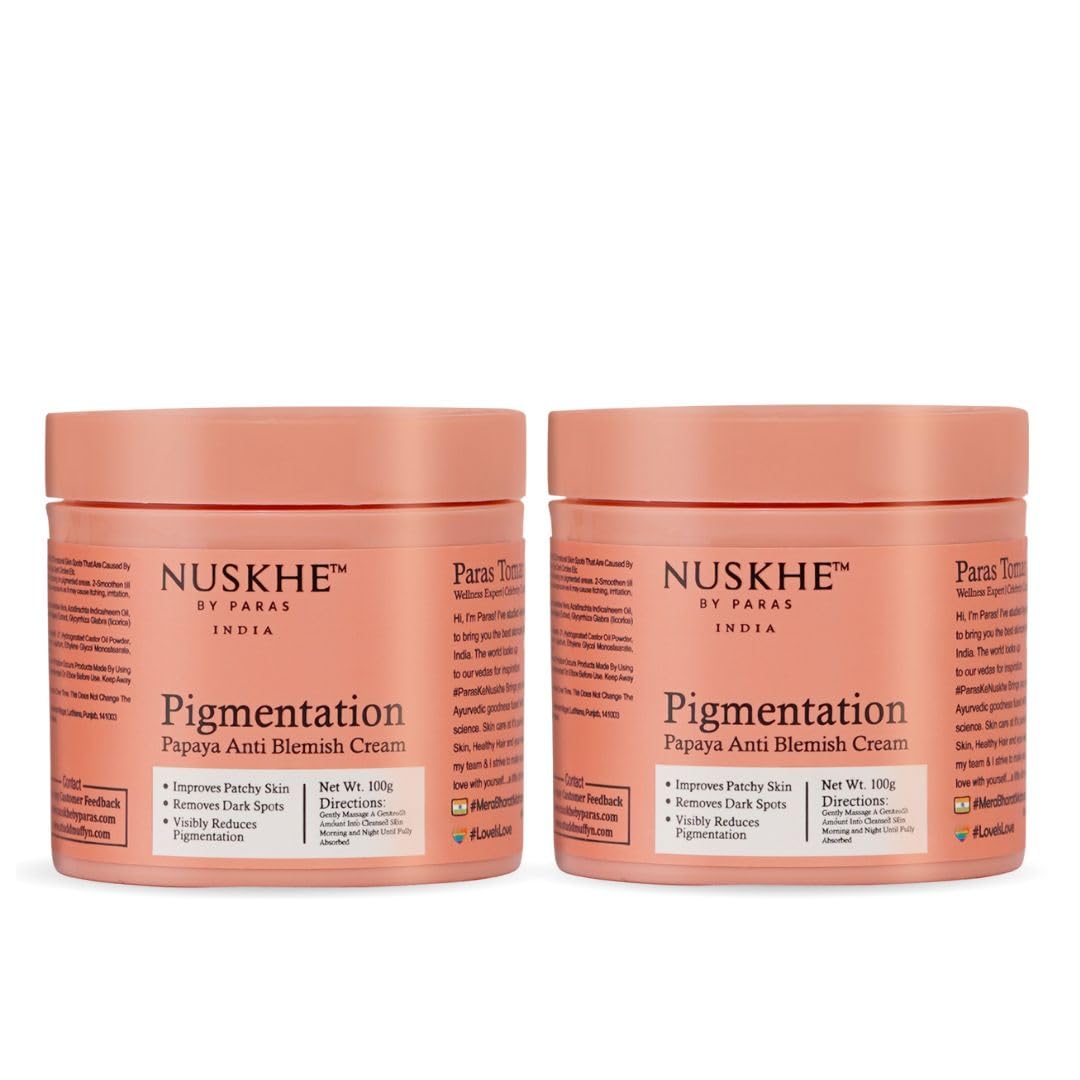 Nuskhe By Paras 30 Days Combo Of 2 Pigmentation Creams