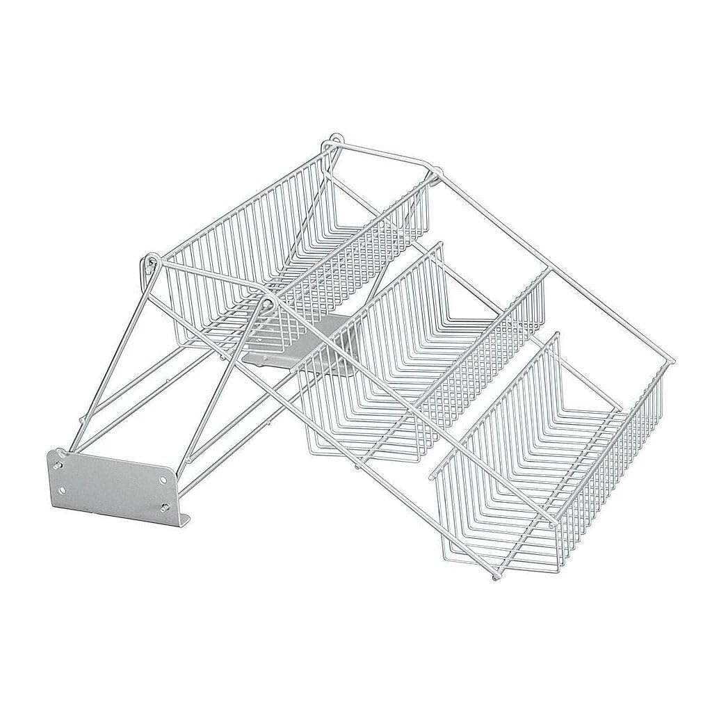Metaltex "Up & Down" Spice Rack, Silver, 33 x 28 x 21 cm