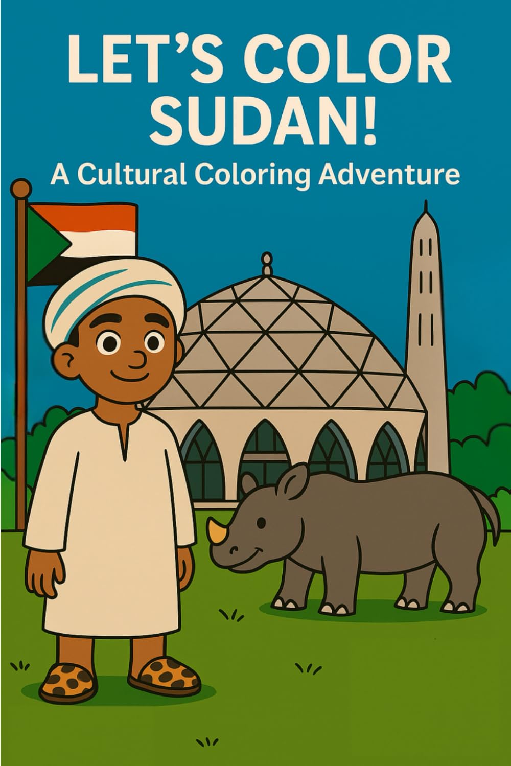 Let's Color Sudan!: A Cultural Coloring Adventure