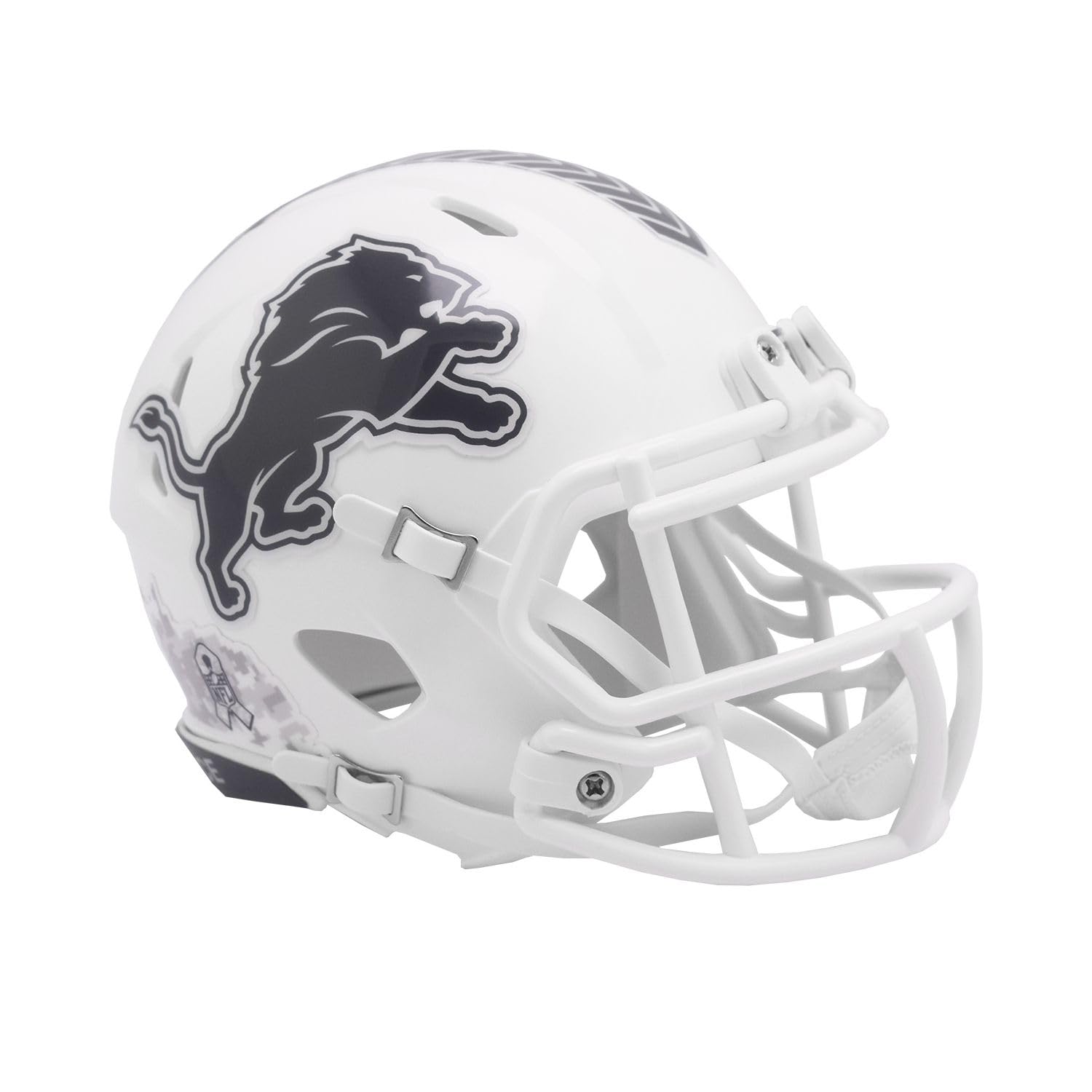 NFL Detroit Lions Salute to Service 2024 Mini Helm Speed Footballhelm