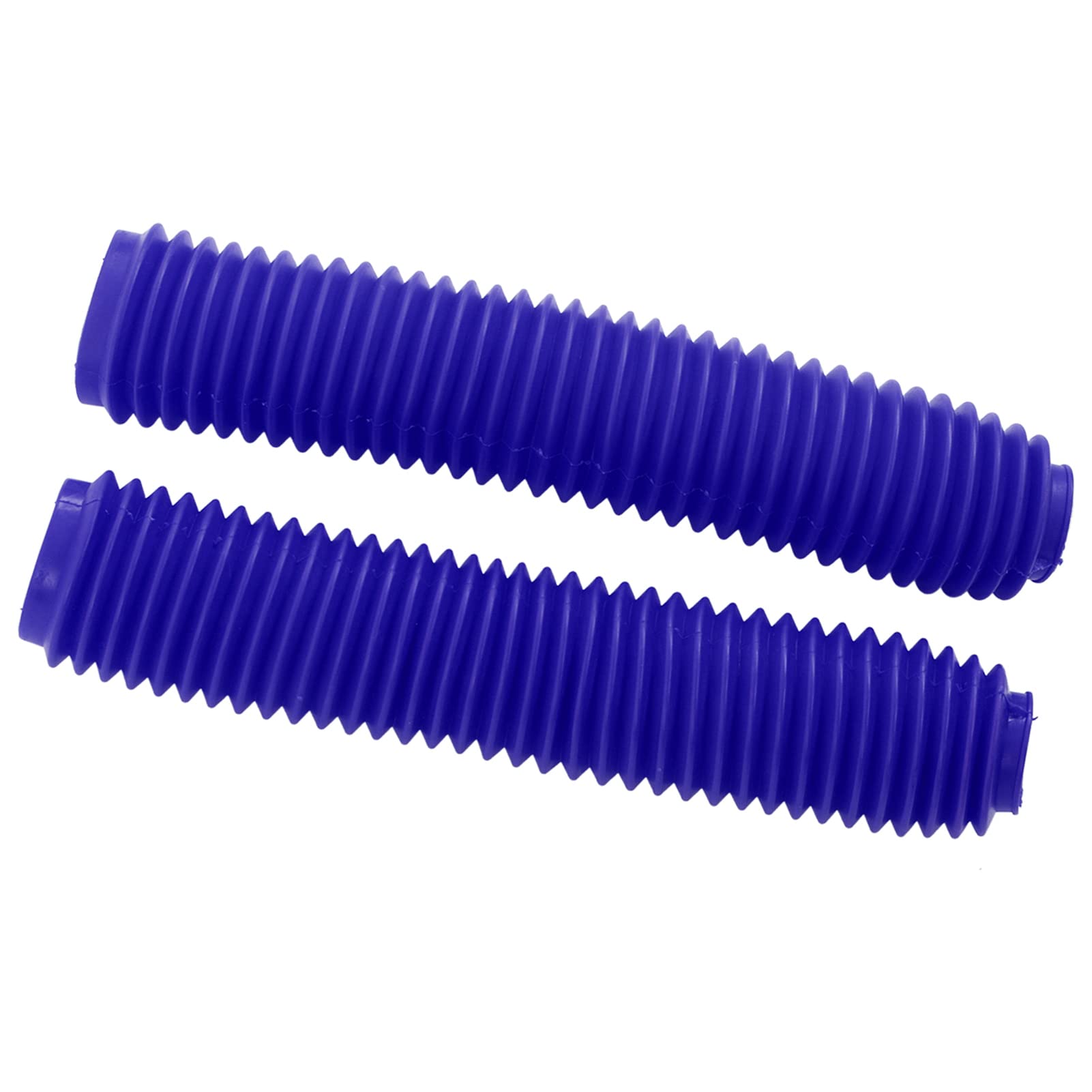 1 Paio di Stivali Ammortizzatori, Stivali Ammortizzatori Forcella Anteriore Moto Sostituzione Parapolvere per SUZUKI RM125 DR250 DRZ400 400 (Blu)