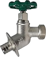 Vista 15 de XFITTING 1/2" hembra NPT x 3/4 GHT Sillcocks, GHT (manguera de jardín roscada) - latón 26-2-3 (1)