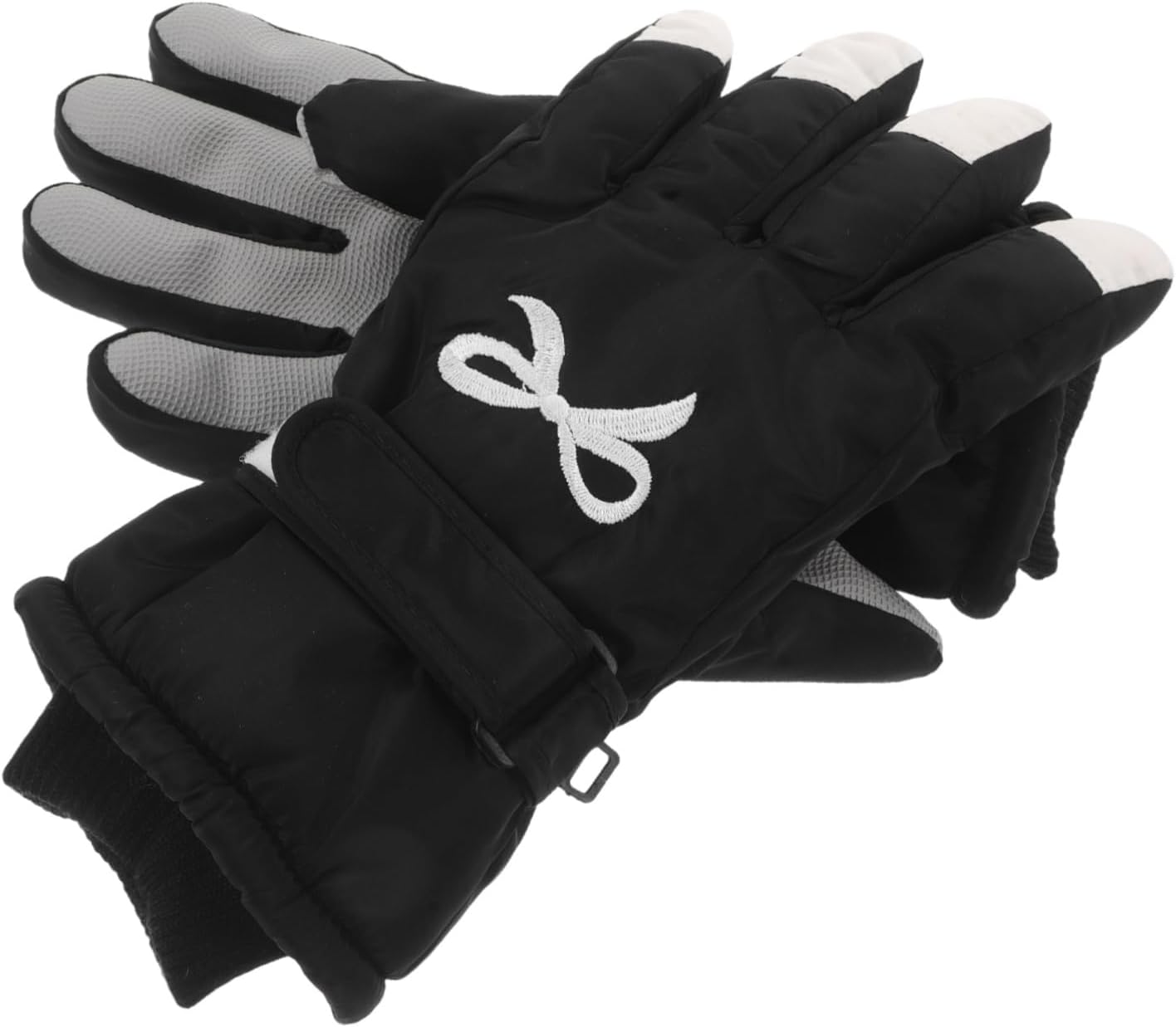 MAGICLULU 1pair Insulated Winter Ski Gloves for Women Windproof and Thick Warm Lining for Snowboarding Cycling and Outdoor Sports Activities