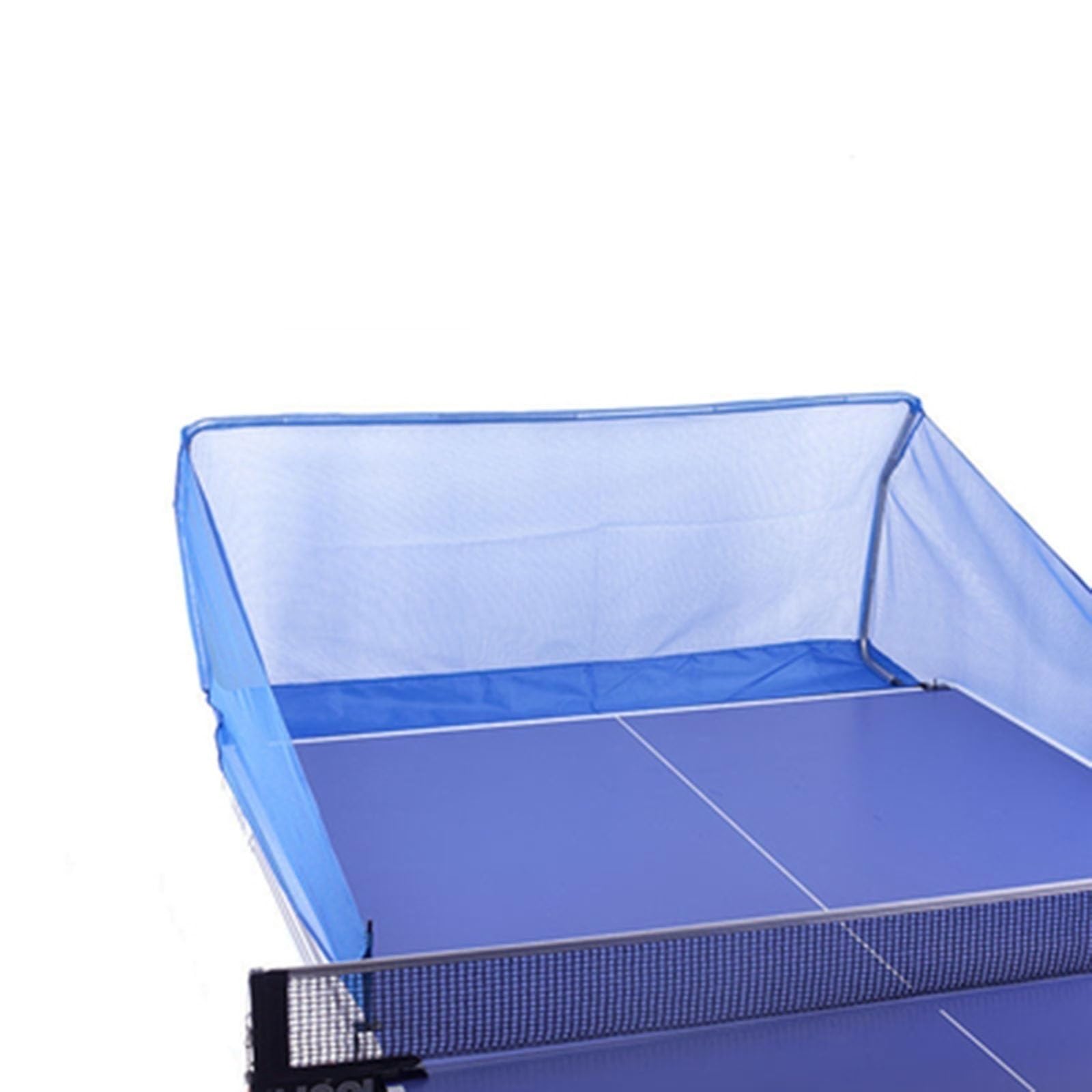 RENLXFI Table Tennis Ball Catch Net, Portable Table Tennis Training Tool for Multi-Ball Drills or Serve Practice, Ping Pong Ball Collecting Nets
