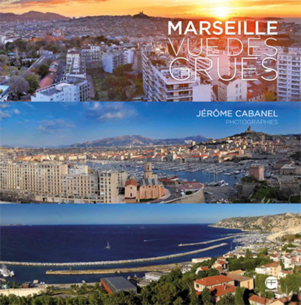 Marseille vue des grues tirage d'art numérisé sur papier mat de qualité musée