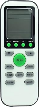 GYKQ-36 Remote Control Replacement for TCL Air Conditioner BSV-09H BSV-12H