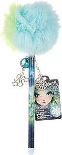 قلم حبر مزين بكرة فرو من نابلوس ستارز، قطعة واحدة