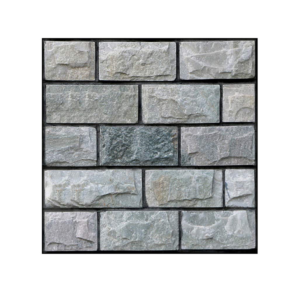 Vintage Self Adhesive Wallpaper Brick Removable 1pc 30 * 30cm Modern Home Decor Waterproof Wall Covering 6D DIY Wallpapers