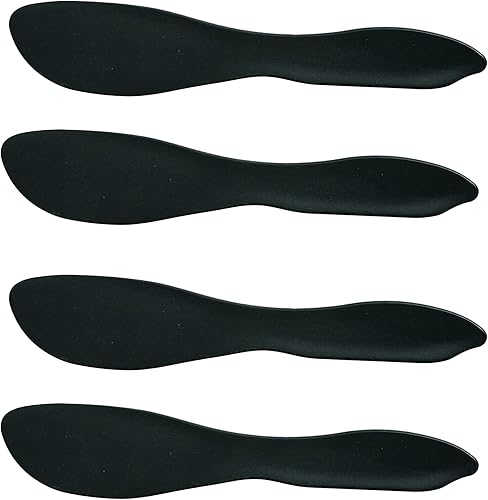 Linden Sweden Esparcidores multiusos, cuchillo de mantequilla versátil para queso suave o glaseado, seguro para niños, sin BPA y apto