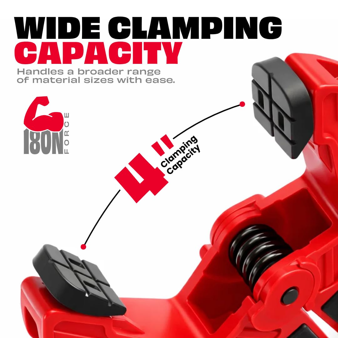 JPT Heavy Duty Spring Clamp - 4 Inch Grip -9
