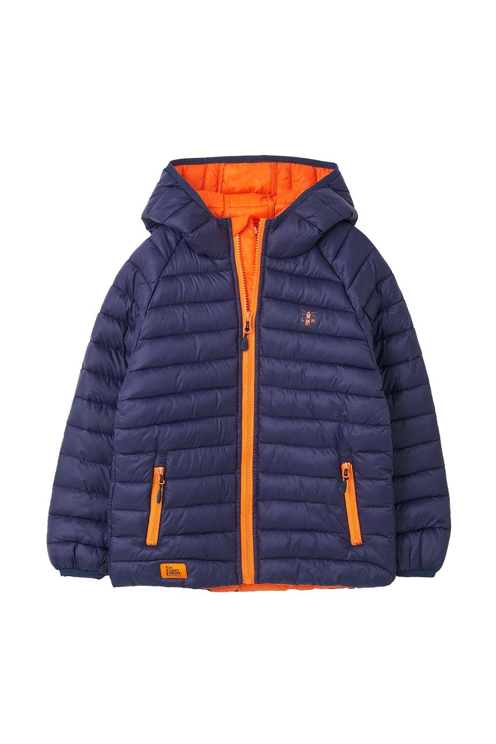Lighthouse (2-3 Yrs, Navy Orange) Carter Kids Padded Jacket