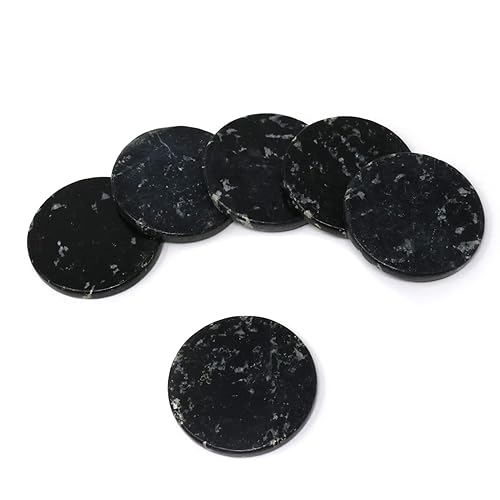 Honbay 6 soportes redondos de jade para extensiones de pestañas de ojos falsos (negro) disponible en Yaxa Costa Rica