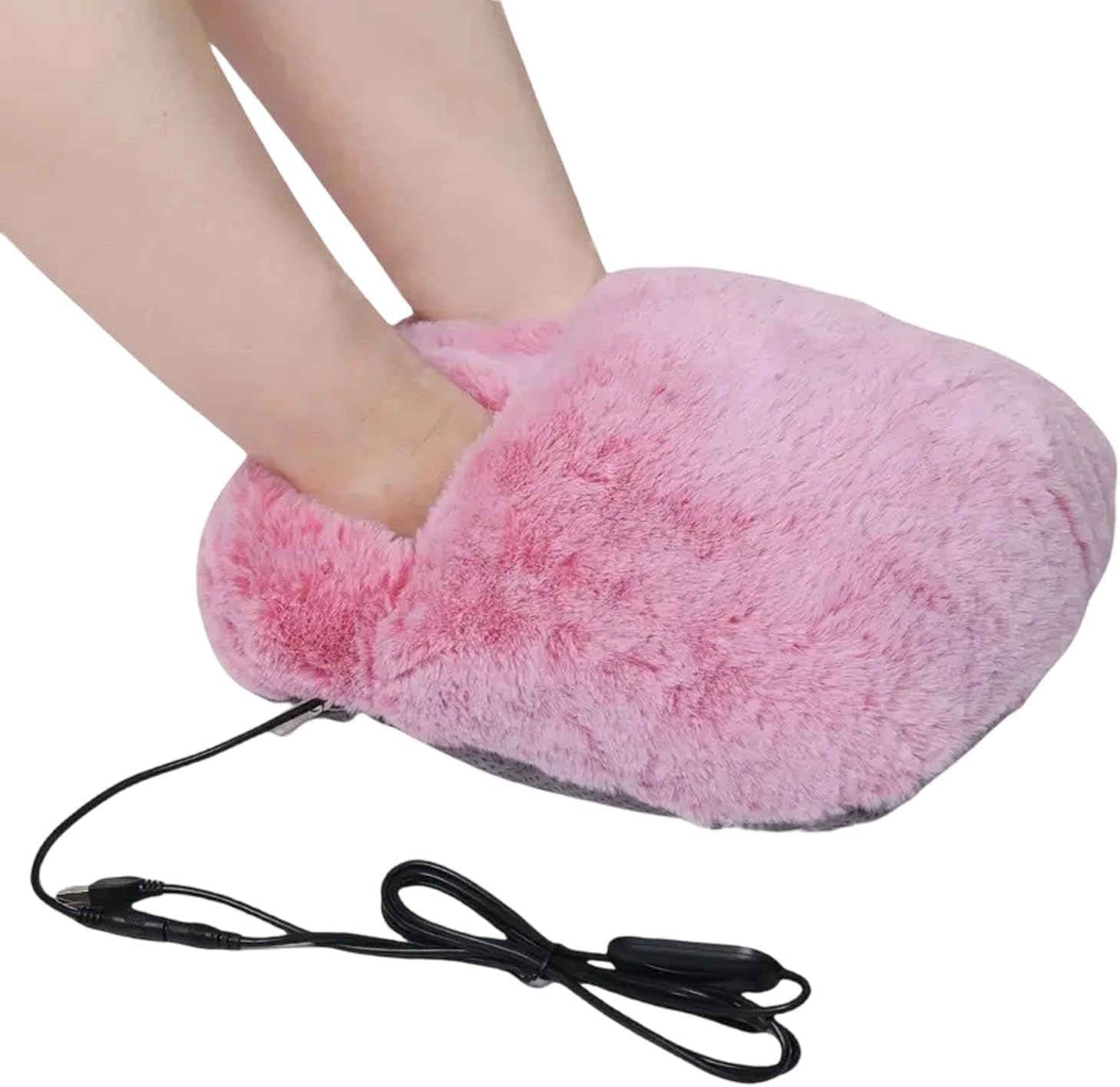 USB Heated Foot Warmer With For Indoor Office Use 5 Lightweight Portable Design