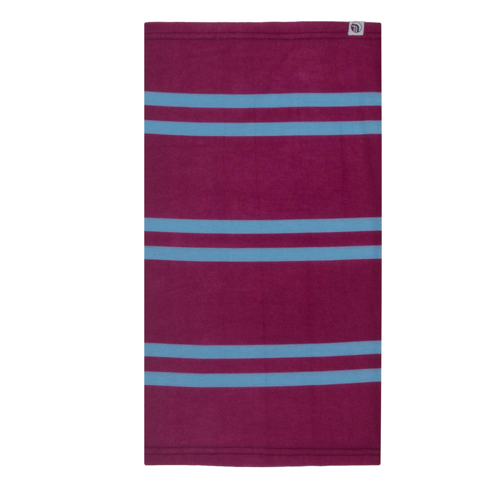 Fan Originals Men's Claret Snood Neck Scarf - Blue Burnley Colours