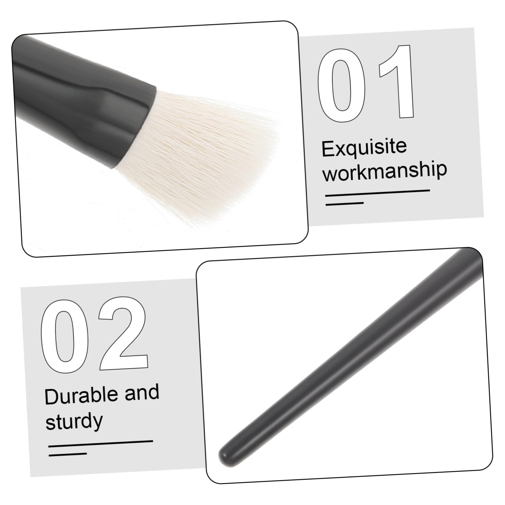 Uonlytech 5 Series Pinceles Herramienta Multifuncional Y Óleo Artistas Y Principiantes 7 Piezas X 5
