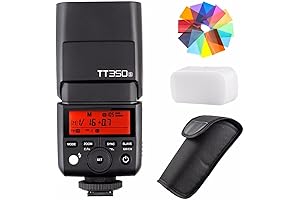 Upgraded Flash for Sony A6000: Godox TT350S Flash Kit
