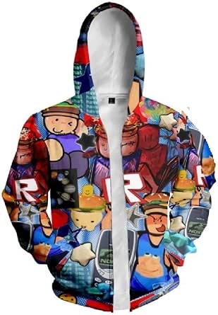 SZRXKJ Unisex All-Over Print Design Long Sleeve Roblox
