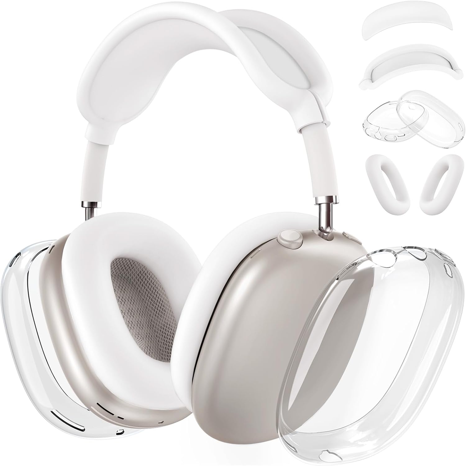 Silicone Case Cover for AirPods Max Headphones