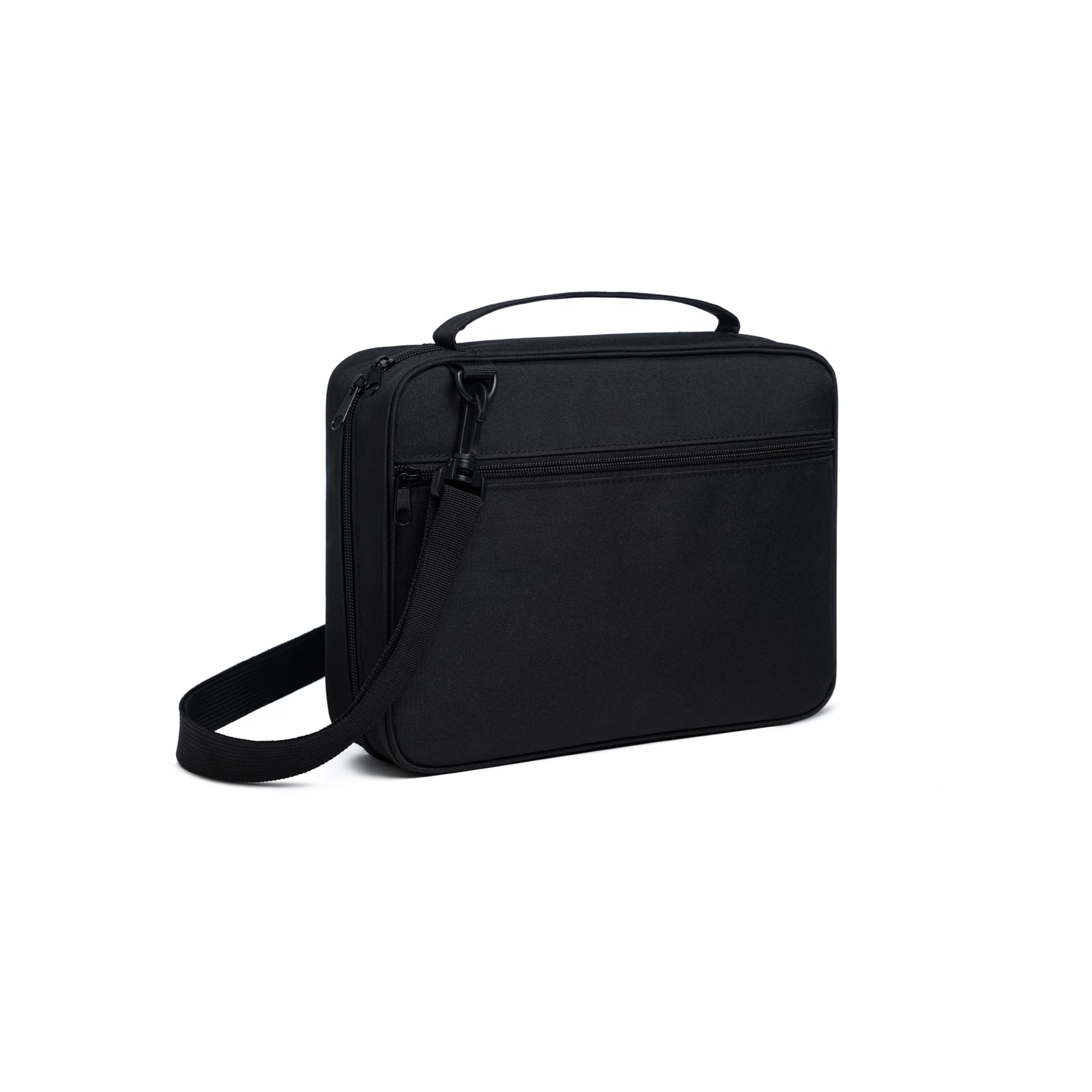 LONCHDAN Large Bible Cover for Men 11.8" x 8.6" x 2.6" Bible Covers for Women Carrying Case Bag for Boys Bible Protector/Study/Daily Use/Christmas Gift with Multi-Pockets and Adjustable Shoulder Strap