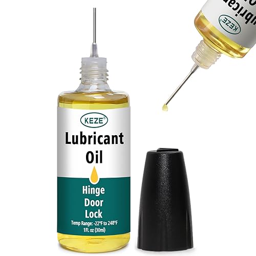 Keze Lubricante para Bisagra de Puerta Solución para Bisagras Chirriantes Aceite Lubricante para Ruido Aceite de Cuchillo Sintético Lubricante para