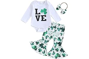 Adorable St. Patrick's Day Baby Girl Outfit