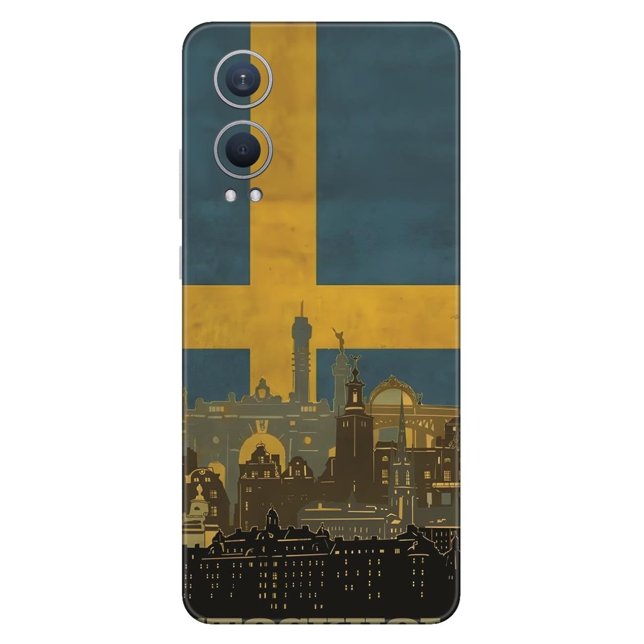 Mobile Skin Sticker Compatible with ONE Plus NORD CE4 LITE 5G Skin Not Back Cover, Camera & Back Protector Mobile Skin Wrap; ONE Plus NORD CE4 LITE 5G-NE-177