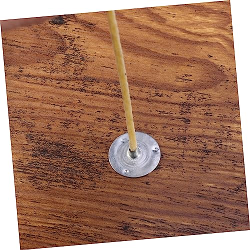 100 pzas Mechas orgánicas de cera de abeja para velas miniatura 2