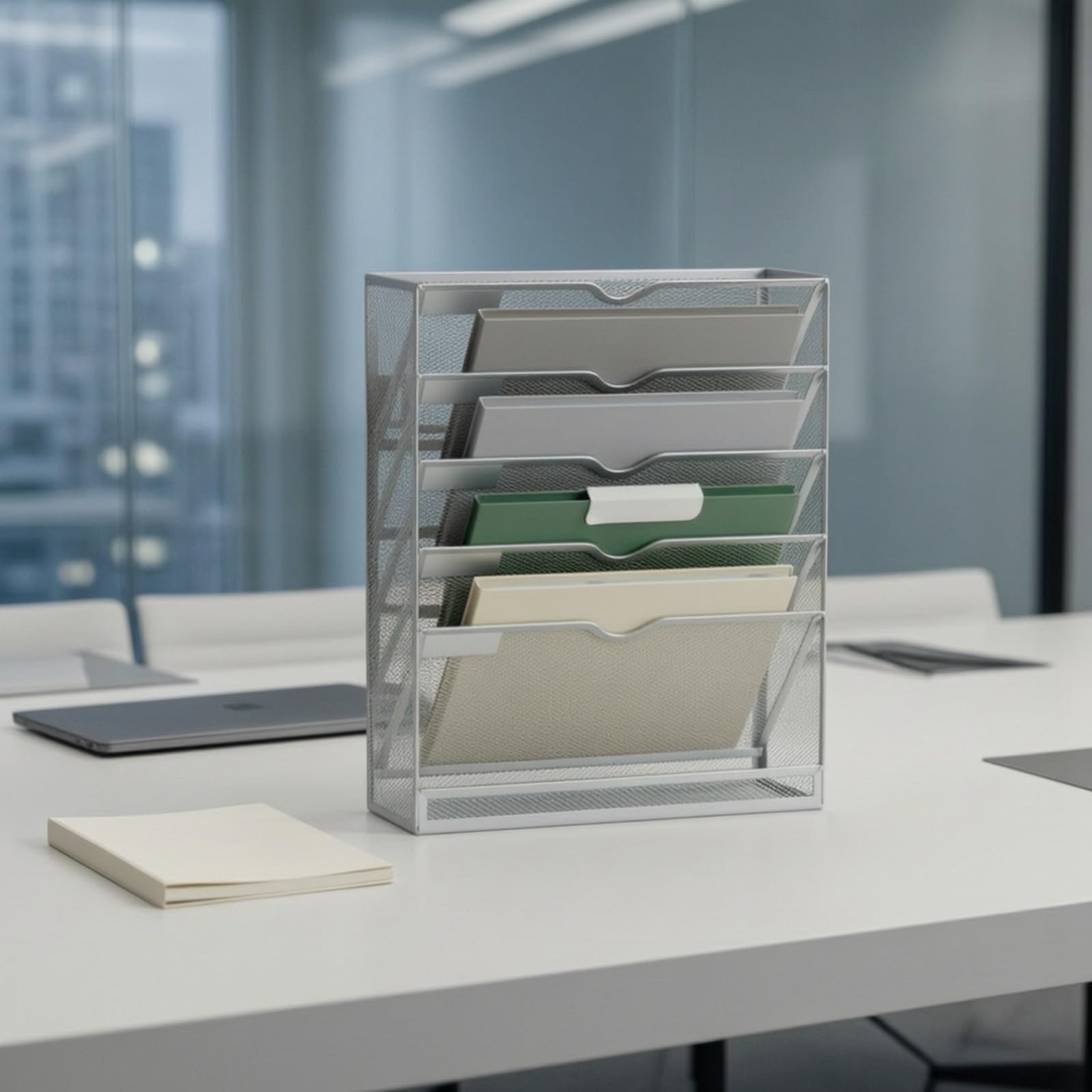 Organiseur Documen Dossiers Bureau Organiseur Bureau Compartimen Inclinés Spacieux D'étu, Accueil, Argent